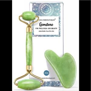 RoselynBoutique Jade Roller and Gua Sha Set